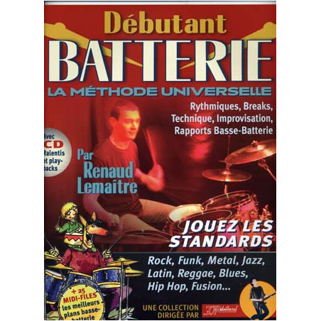 Debutant Batterie - Renaud Lemaitre (+ audio)