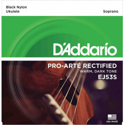 D'Addario Pro Arte EJ53S - Jeu de cordes Ukulélé Soprano