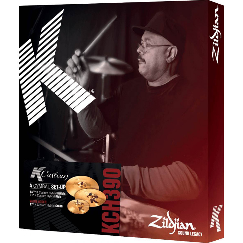 Zildjian KCH390 - Pack cymbales K'Custom Hybrid