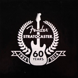 Porte Clef Fender Stratocaster 60ième anniversaire