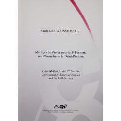 Méthode de violon pour la 5ième position - Sarah Labrousse