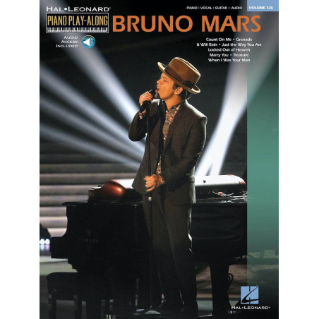 Piano Play Along Volume 126 - Bruno Mars - Piano