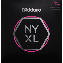 D'Addario NYXL32130SL - Super Long Scale 32-130 - Jeu de cordes guitare basse