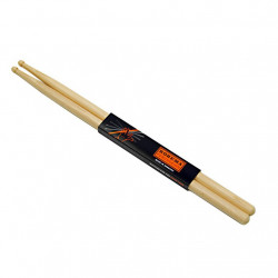 Rohema Rounded Tip SD4-H Hickory - Paire de baguettes