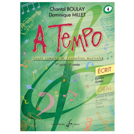 A Tempo Volume 4 - Ecrit - Boulay