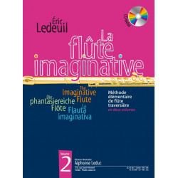 La Flûte Imaginative Volume 2 avec CD - Ledeuil