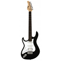 Cort série G - 110 - noir brillant - guitare électrique gaucher