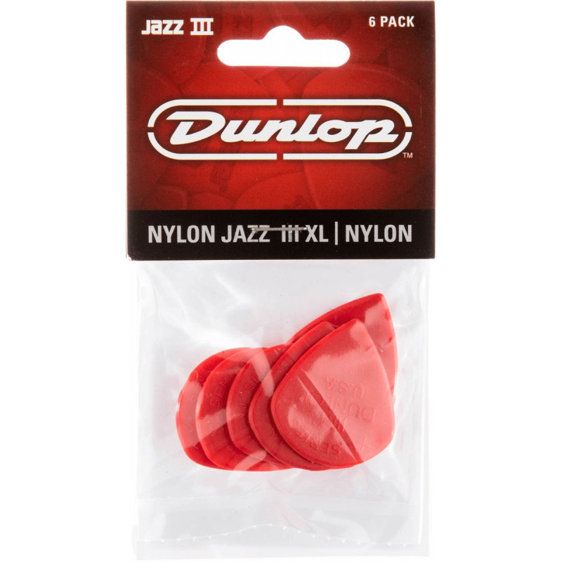 Dunlop 47PXLN - Player's pack de 6 en 1,38mm