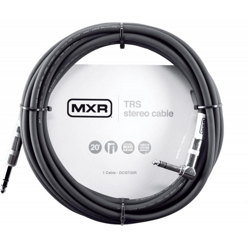 MXR DCIST20R - Câble jack TRS 6 m