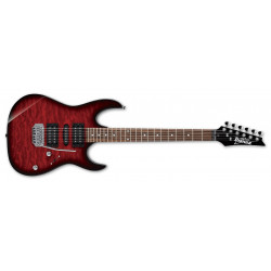 Ibanez GRX70QA-TRB - Transparent Red burst - Guitare électrique