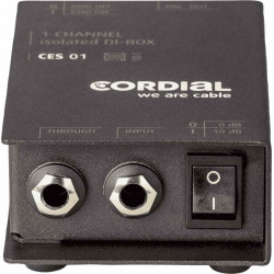 Cordial CES01 - Boîte de direct passive 1 canal