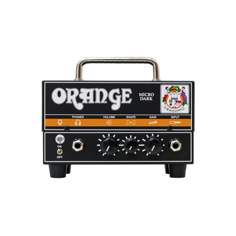 Orange MD - Tête d'ampli guitare Micro Dark - 20W