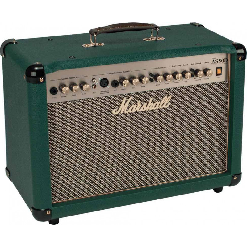 Marshall AS50D Vert - Ampli combo guitare acoustique