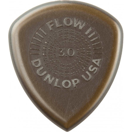 Dunlop 547R300 - Pack 3 médiators Flow Jumbo Grip - 3.00 mm