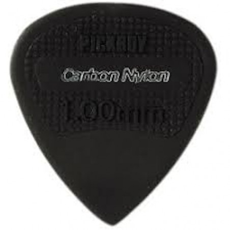 10 Mediators PickBoy PB200 - Carbon nylon  - 1,00 mm - noirs