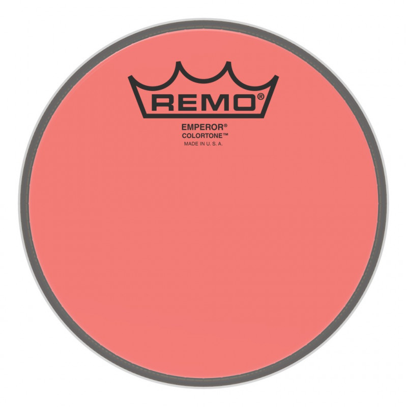 Remo BE-0306-CT-RD - Peau de frappe Emperor Colortone, rouge, 6''