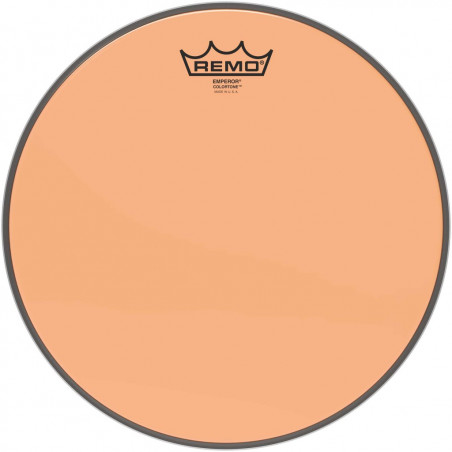 Remo BE-0312-CT-OG - Peau de frappe Emperor Colortone, orange, 12''