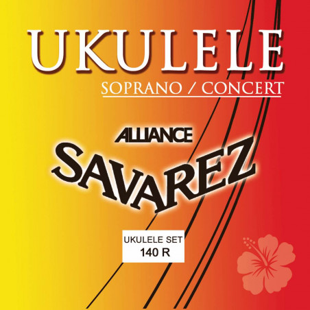 Savarez 140R - Jeu de Cordes ukulele Soprano - Concert