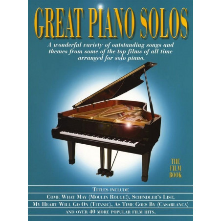 Great Piano Solos - Film Book A bumper collection of film themes