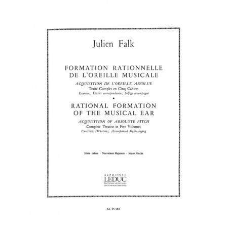 Formation Rationnelle De l'Oreille Musicale Vol. 2 - Falk