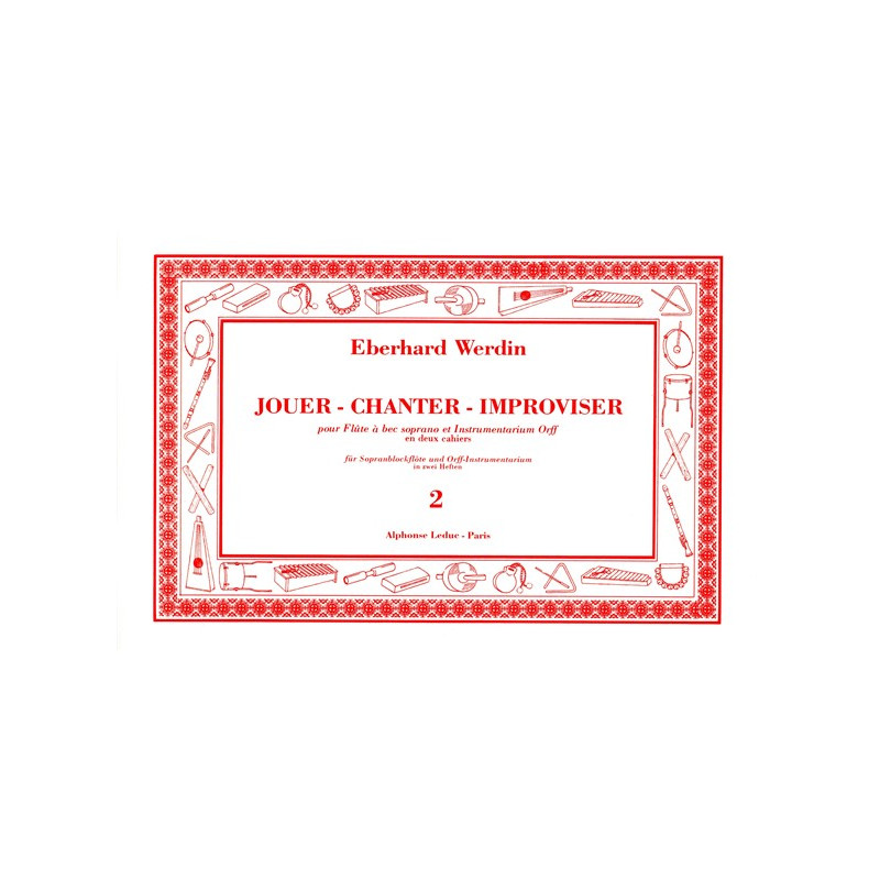 Jouer Chanter Improviser Vol 2 - Eberhard Werdin