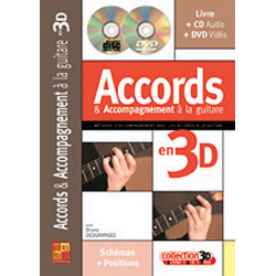 Accords Accomp Guitare 3D - Bruno Desganges (+ audio)
