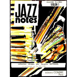 Jazz Notes Violon 1 : Cindy - French country - Jacques Devogel, Mickey Nicolas