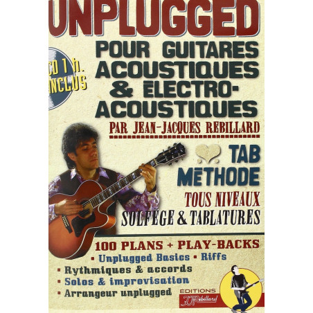 Unplugged - Jean-Jacques Rebillard - guitare acoustique (+ audio)