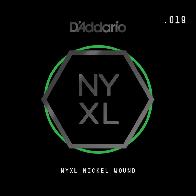 D'Addario NYNW019 Tirant .019 - corde au détail nickel wound – guitare électrique