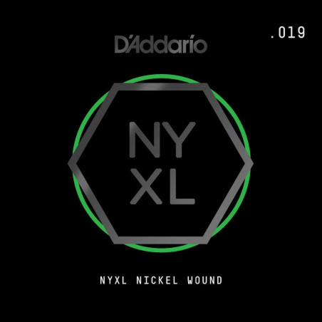 D'Addario NYNW019 Tirant .019 - corde au détail nickel wound – guitare électrique