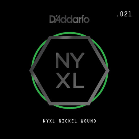 D'Addario NYNW021 Tirant .021 - corde au détail nickel wound – guitare électrique