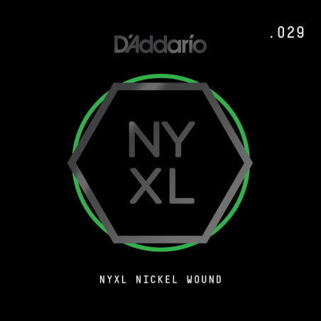 D'Addario NYNW029 Tirant .029 - corde au détail nickel wound – guitare électrique