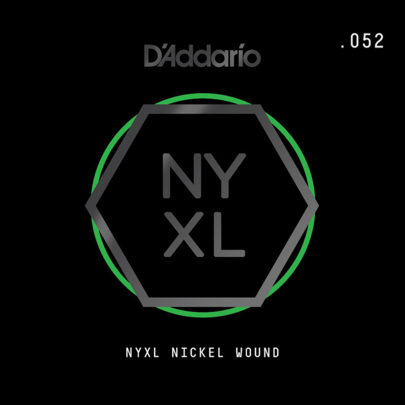 D'Addario NYNW052 Tirant .052 - corde au détail nickel wound – guitare électrique