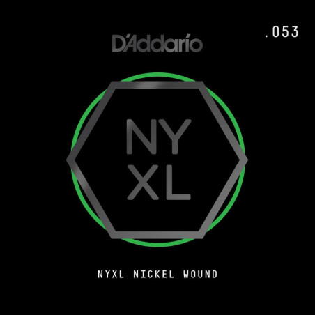 D'Addario NYNW053 Tirant .053 - corde au détail nickel wound – guitare électrique