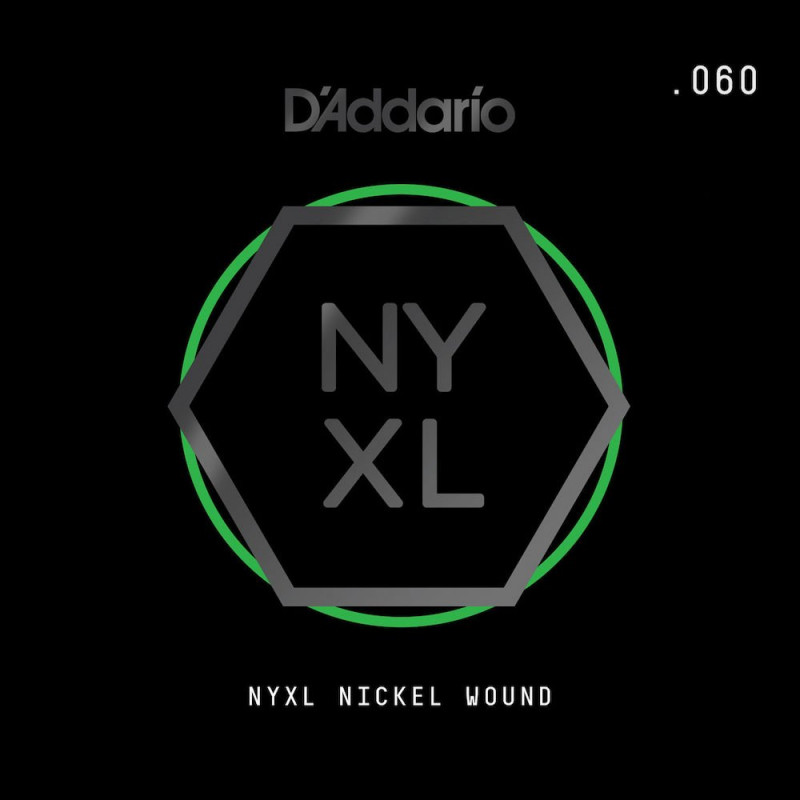 D'Addario NYNW060 Tirant .060 - corde au détail nickel wound – guitare électrique