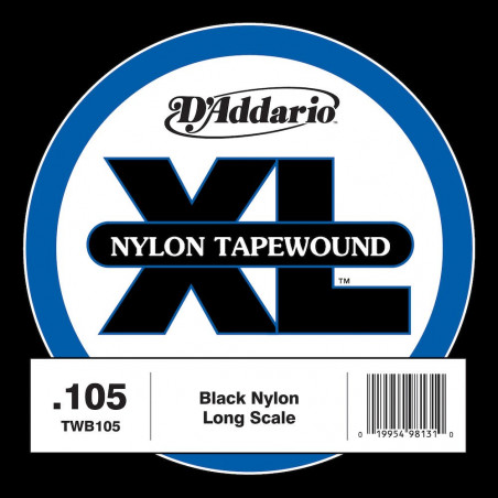 D'Addario TWB065 .065 - Corde au détail, filet nylon – guitare basse