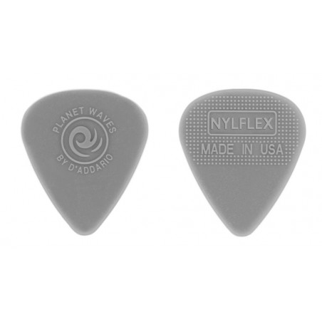 D'Addario 1NFX2-25 - Médiators Nyflex - pack de 25 - light