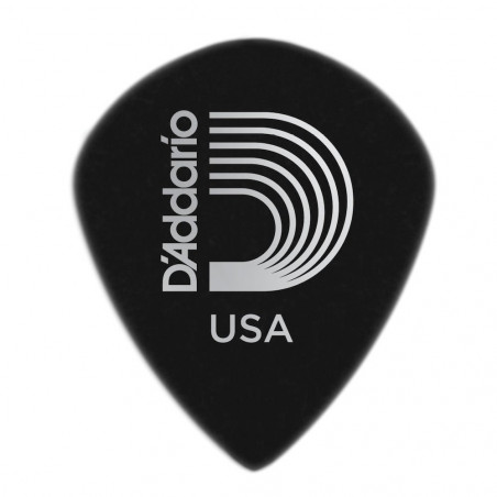 D'Addario 3DBK4-100 - Médiators Noir Ice, pack de 100, Medium