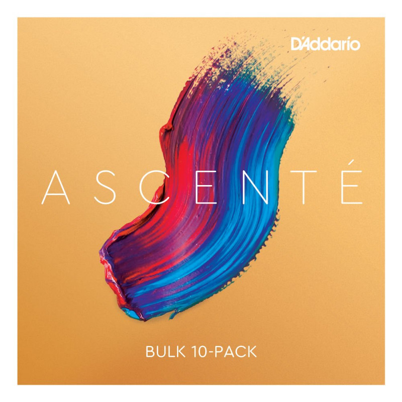 D'Addario A410 SM-B10 - Jeu de cordes alto Ascenté, diapason court, Medium (pack de 10)