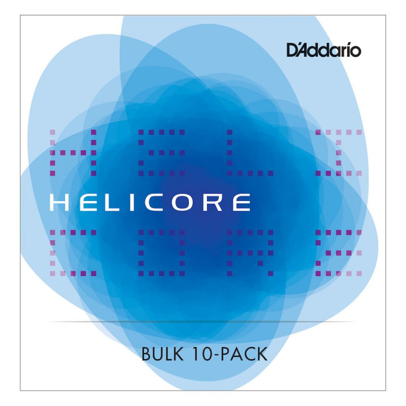 D'Addario H411 MM-B10 - Corde seule (la) alto Helicore, diapason moyen, Medium (pack de 10)