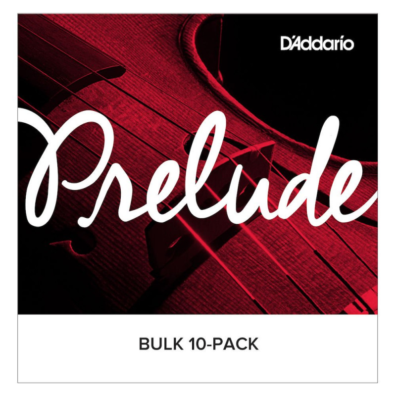 D'Addario J1012 1/8M-B10 - Corde seule (ré) violoncelle 1/8 Prelude, Medium (pack de 10)