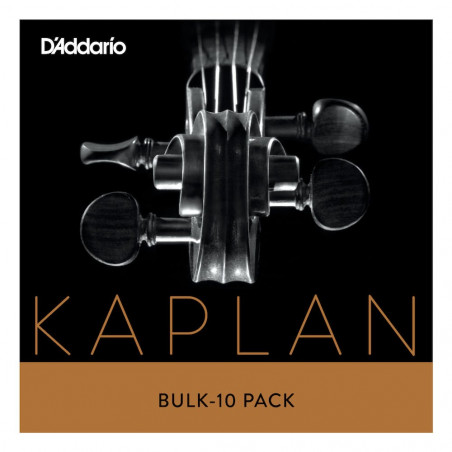 D'Addario K610 3/4M-B10 - Jeu de cordes contrebasse 3/4 Kaplan, Medium (pack de 10)