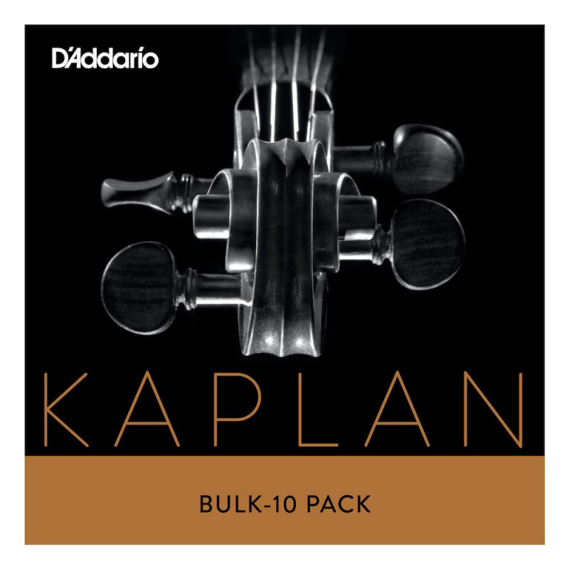 D'Addario K612 3/4H-B10 - Corde seule (ré) contrebasse 3/4 Kaplan, Heavy (pack de 10)