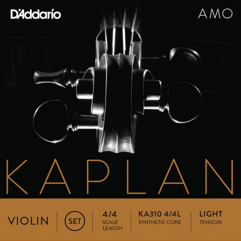 D'Addario KA310 4/4L - Kaplan Amo Jeu de cordes Violon 4/4 Light