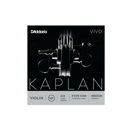 D'Addario KV312 4/4M - Corde seule (la) violon 4/4 Vivo, Medium