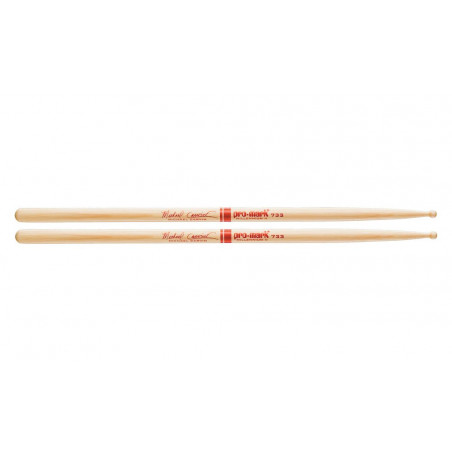 Pro-Mark TX733W - Baguettes Michael Carvinen Hickory 733, olive en bois