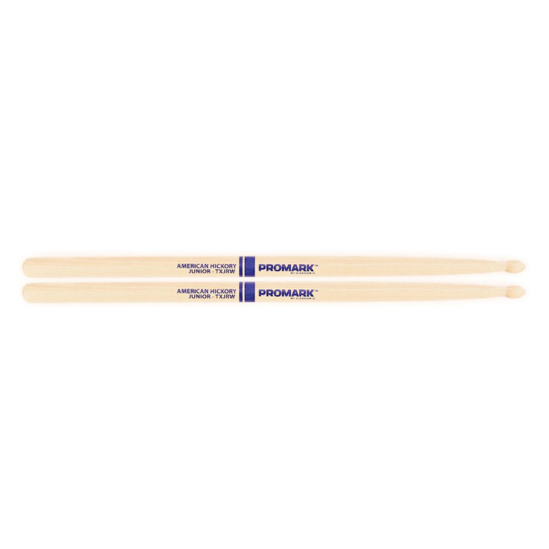 Pro-Mark TXJRW - Baguettes Junioren Hickory JR, olive en bois