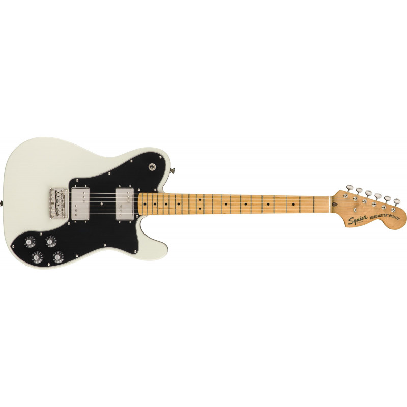 Squier Classic Vibe '70s Telecaster Deluxe - touche érable - Olympic White