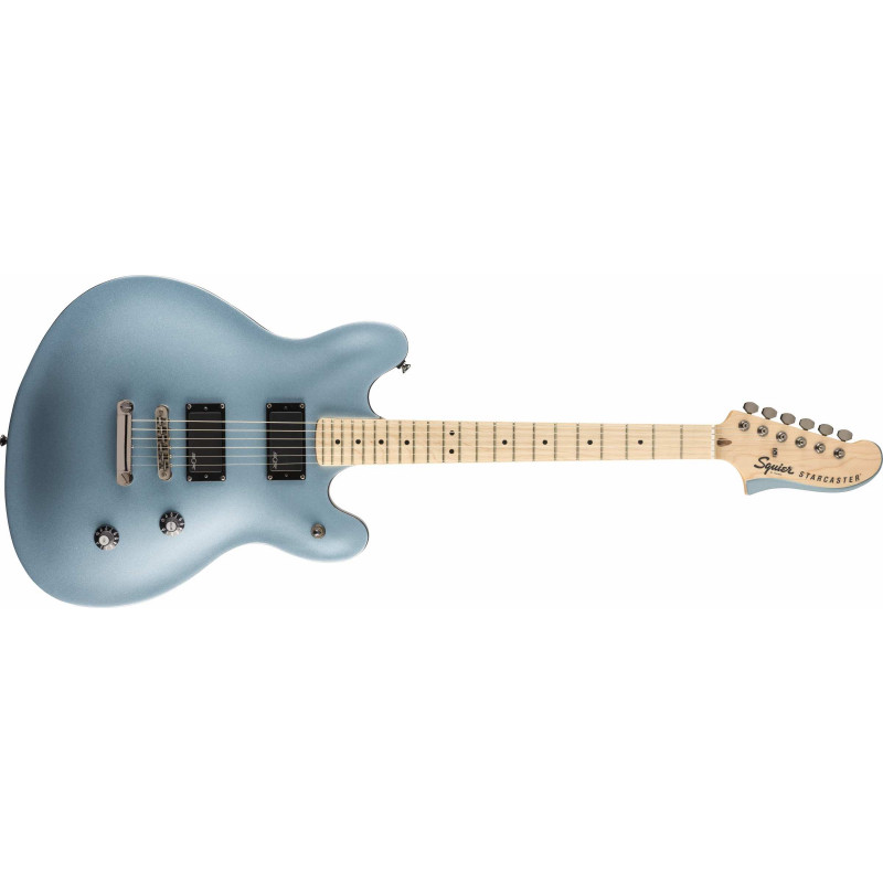 Squier Contemporary Active Starcaster - touche érable - Ice Blue Metallic