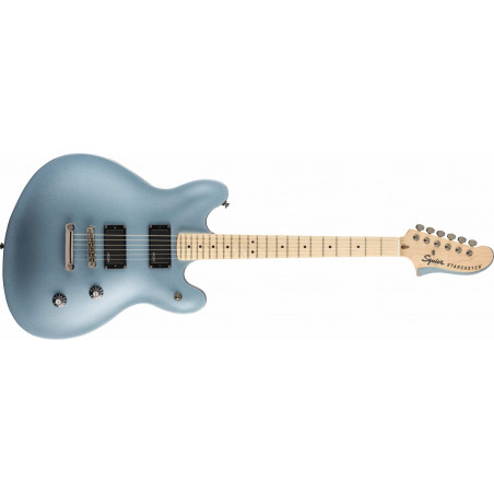 Squier Contemporary Active Starcaster - touche érable - Ice Blue Metallic